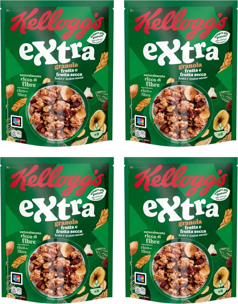 Kellogg's Extra frutas, 375 g