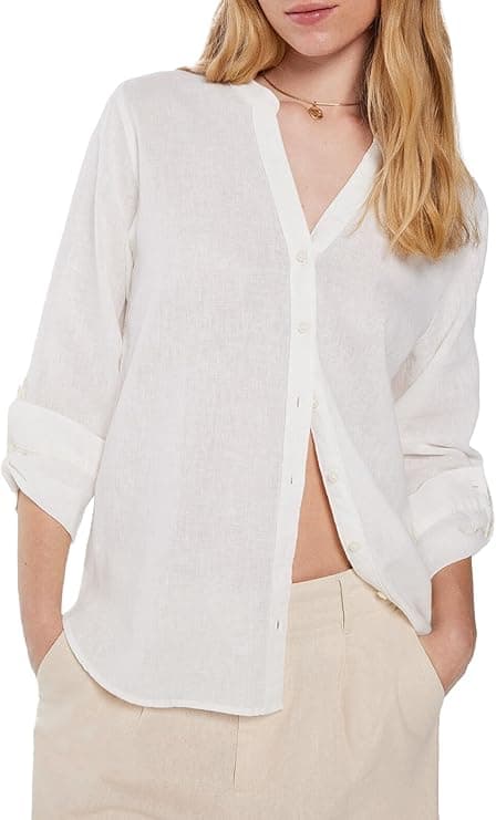 Pierre Cardin | Camisa clássica para mulher