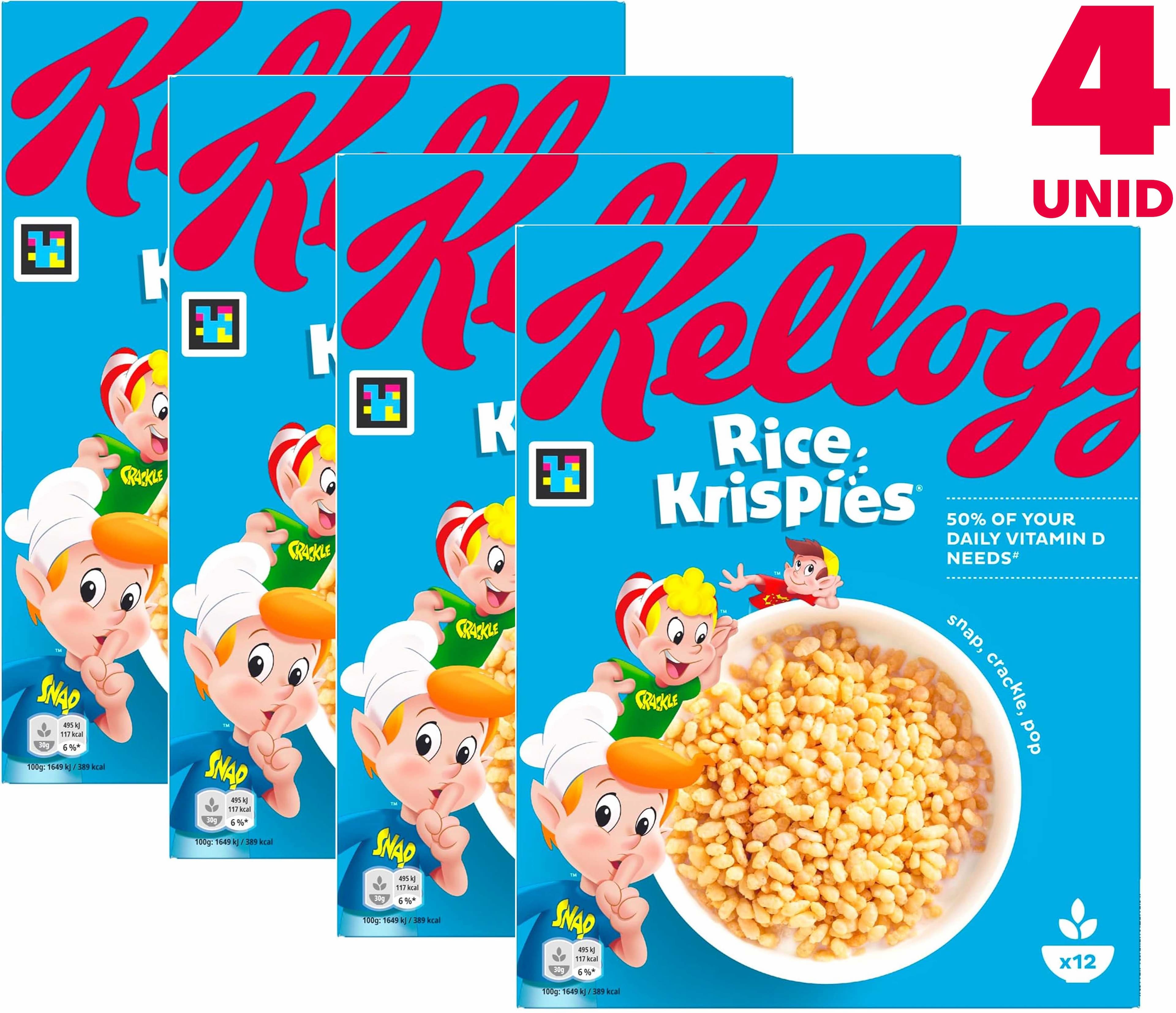 Kellogg's Rice Krispies 360g (x4)