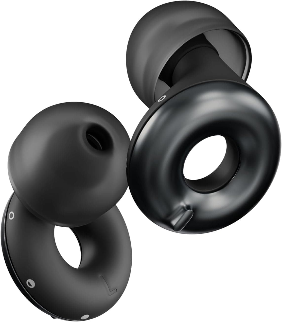 Loop Switch 2 tampões ajustáveis – 3 modos de redução de ruído para maior controlo, redução de ruído flexível para concentrar, viajar, socializar, festivais, 20-26 dB SNR de redução de ruído