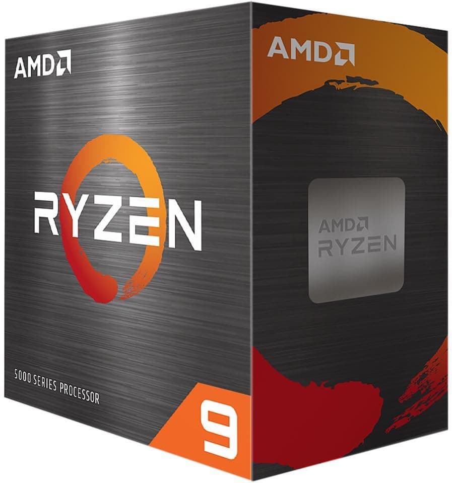 AMD Ryzen 9 5950X | Processador 16 núcleos 32 threads com 4.9 GHz de boost e 72 MB de cache para socket AM4