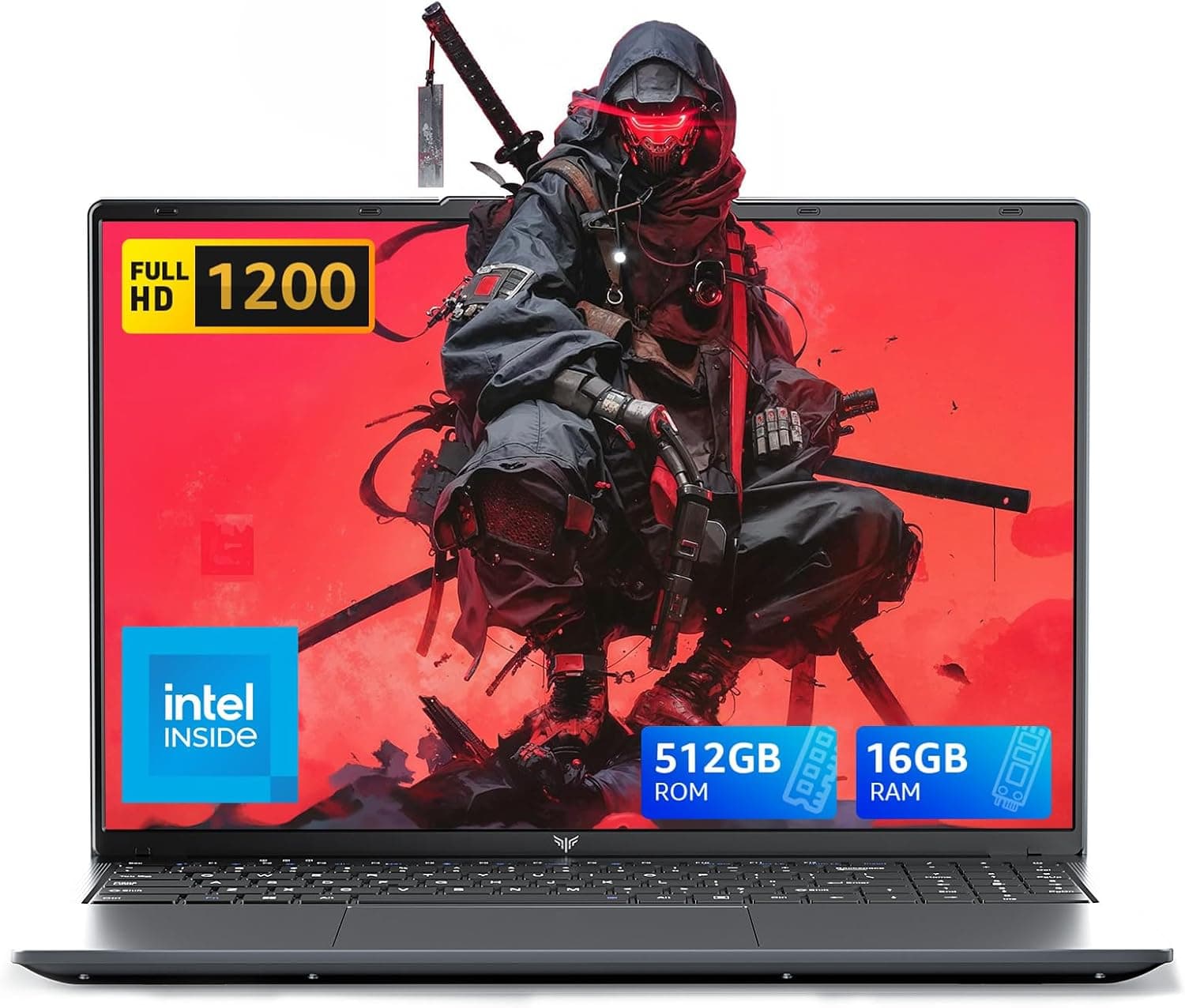 ACEMAGIC Computador portátil de 16 polegadas, processador Quad-Core Alder Lake N-97, até 3,6 GHz (Beat N5095), computador portátil de 16 GB RAM DDR4 512 GB SSD PC portátil com ecrã FHD, 2,4 G/5G WiFi