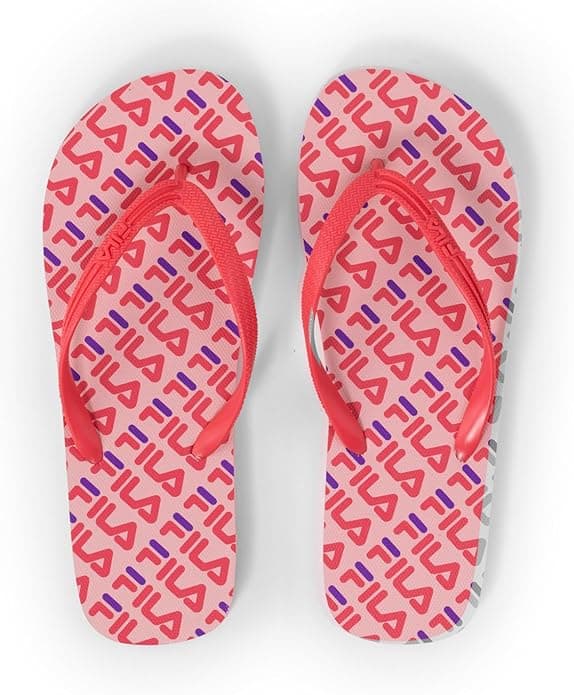 FILA Troy Logo Slipper Wmn, Chinelos para mulher