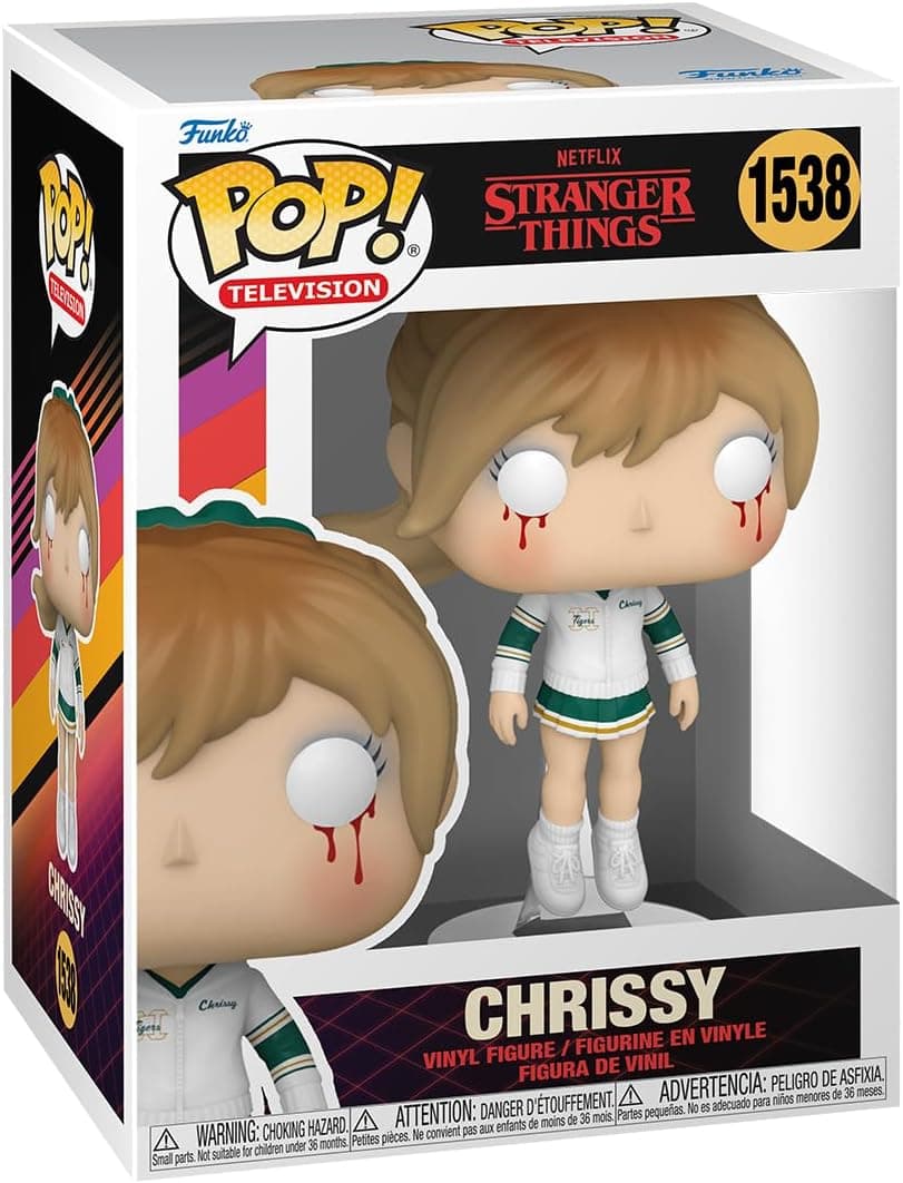 Funko Pop! TV: ST - Chrissy Cunningham Floating - Sangrento - Stranger Things - Figura de vinil colecionável