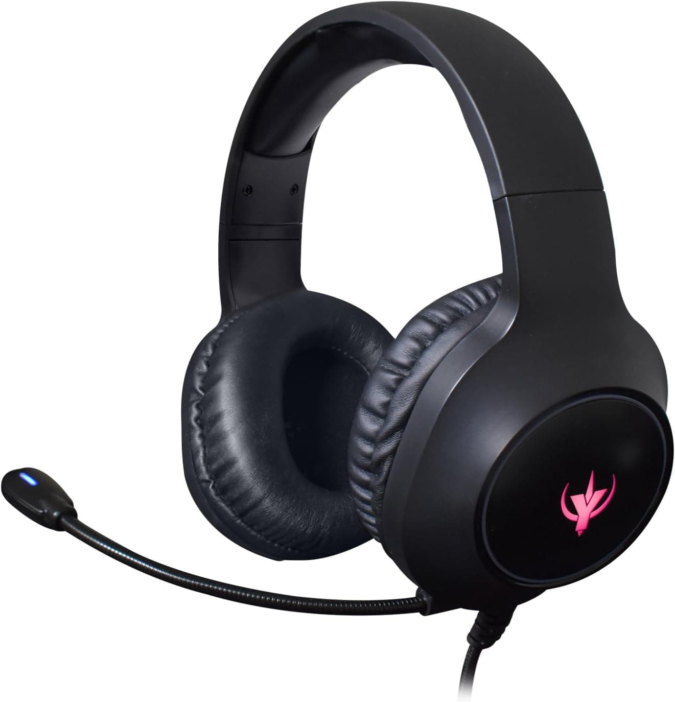 SPYCO Impulse HE-121 | Auscultadores gaming com microfone omnidirecional e luz RGB compatíveis com PS4 Xbox One e Nintendo Switch