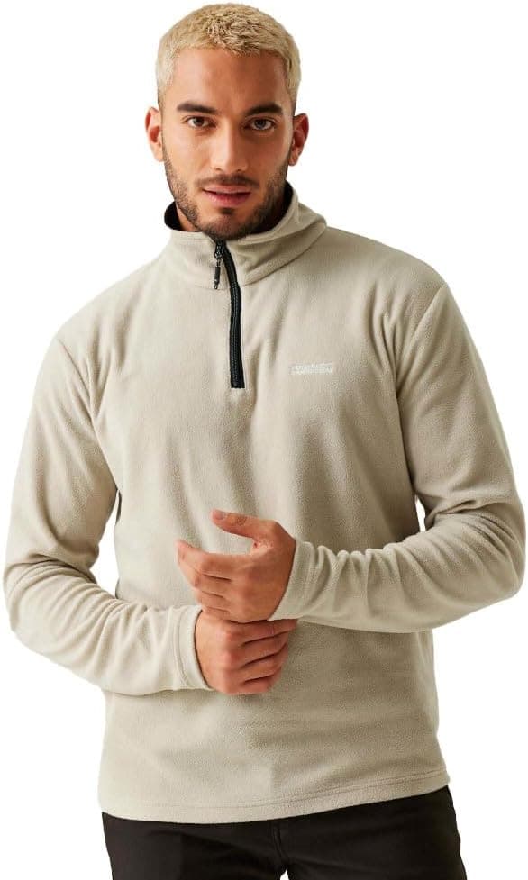 Regal Pique Regatta Men's Thompson Lightweight Half Zip Fleece forro polar, homem