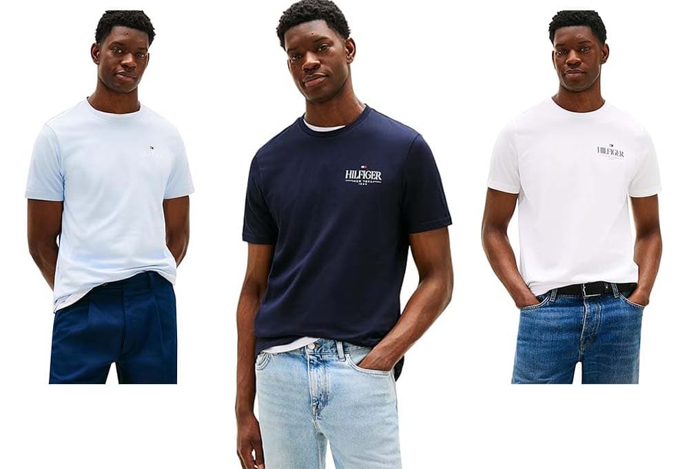 Tommy Hilfiger S/S | T-shirt em algodão para homem