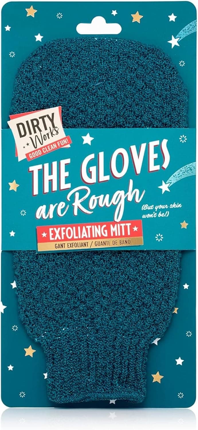 Dirty Works Exfoliating Scrub Mitt | Luva esfoliante para cuidados de banho