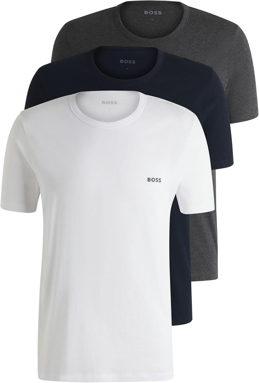 Boss Hugo Mix & Match T-shirts para homem, pack de 3