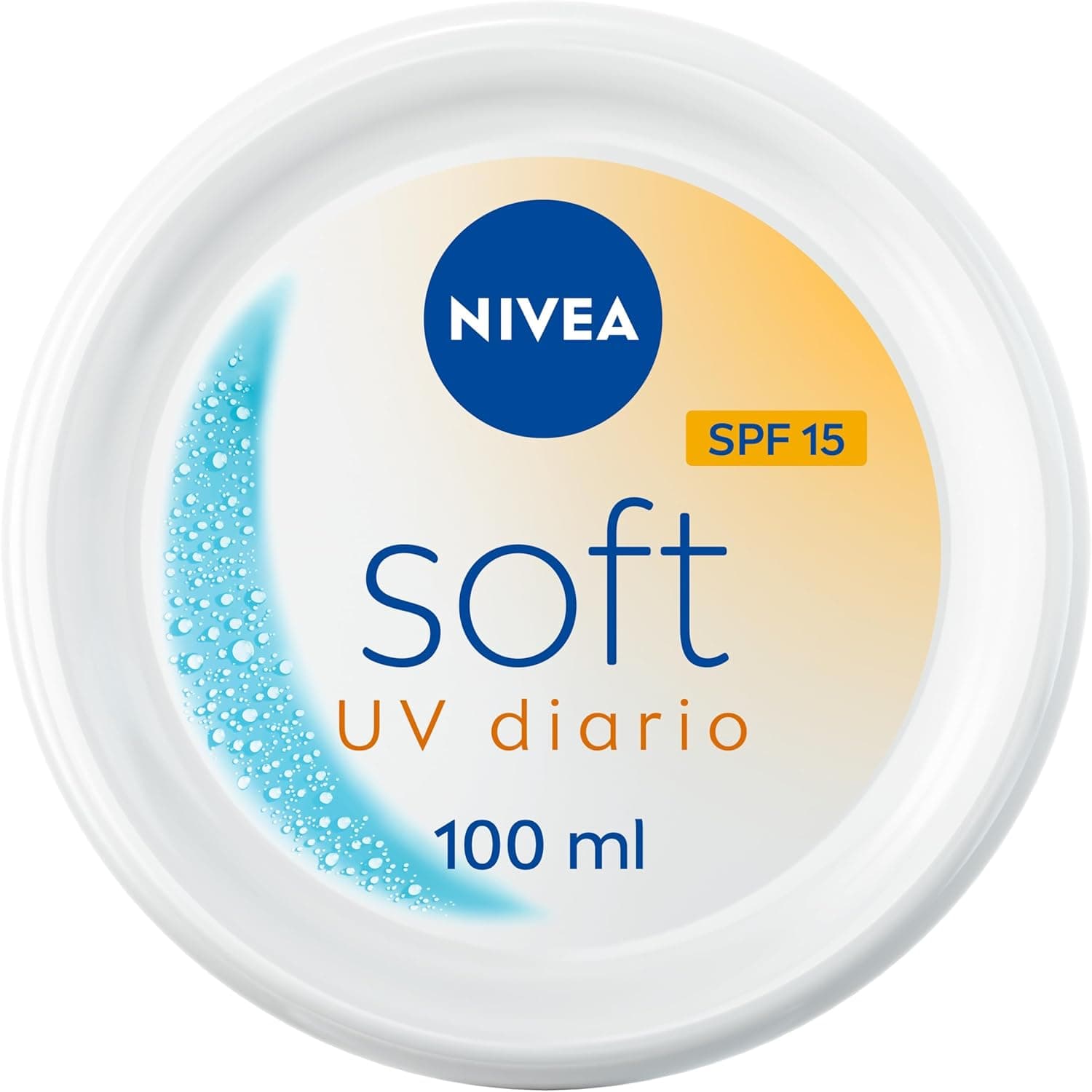 NIVEA Soft UV diário creme hidratante refrescante SPF 15 (100 ml)