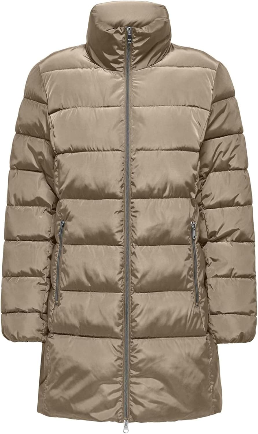 ONLY Onlnewlina Puffer Zip Coat Otw Kta casaco acolchoado para mulher