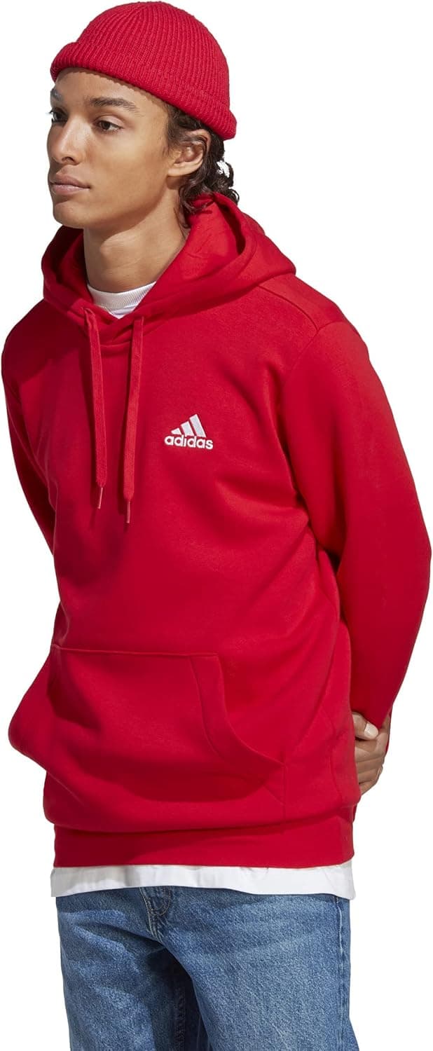 adidas Essentials Fleece Hoodie Camisola com capuz para homem