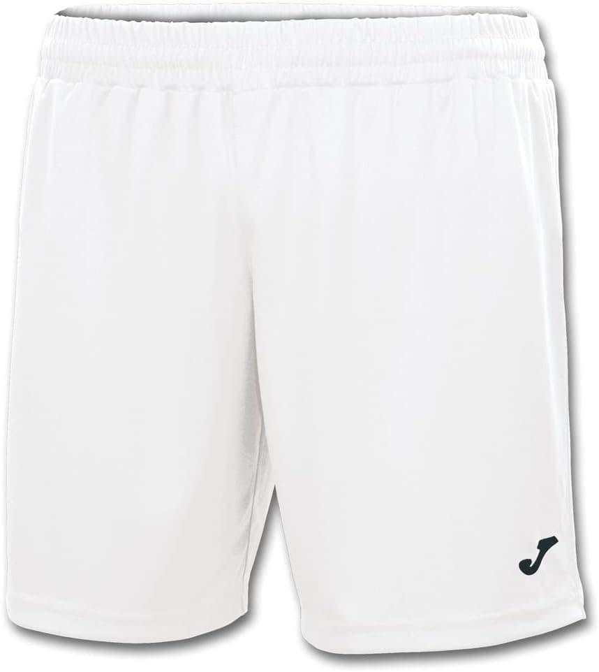 Joma - Short Deportivo Hombre , 6XS - 3XL - Cintura Elástica con Cordón - Treviso XL Blanco