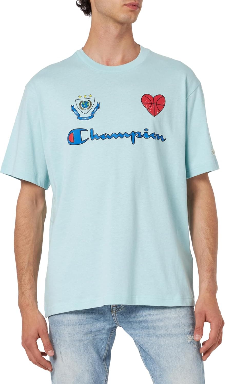 Champion Crewneck T-shirt unissexo para adulto