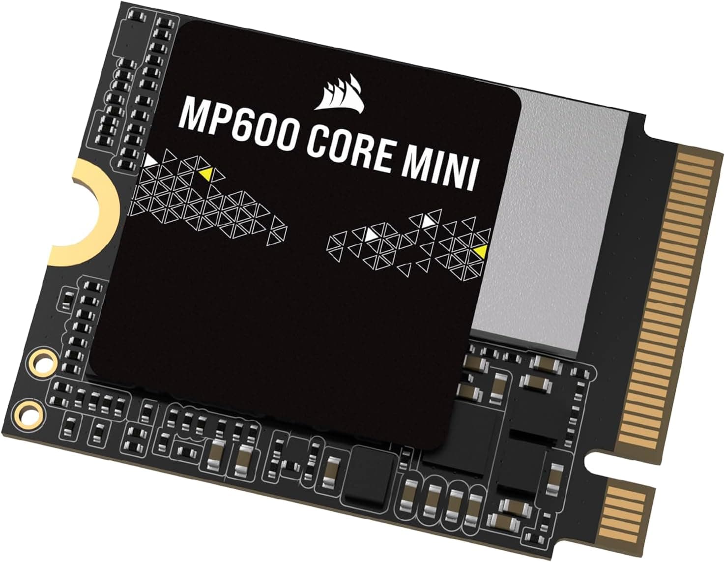 Corsair MP600 Core Mini 2TB M.2 NVMe PCIe x4 Gen4 2 SSD – M.2 2230 – até 5.000 MB/s de leitura sequencial – QLC NAND de alta densidade, ideal para Steam Deck, ASUS ROG Ally – NAND Preto