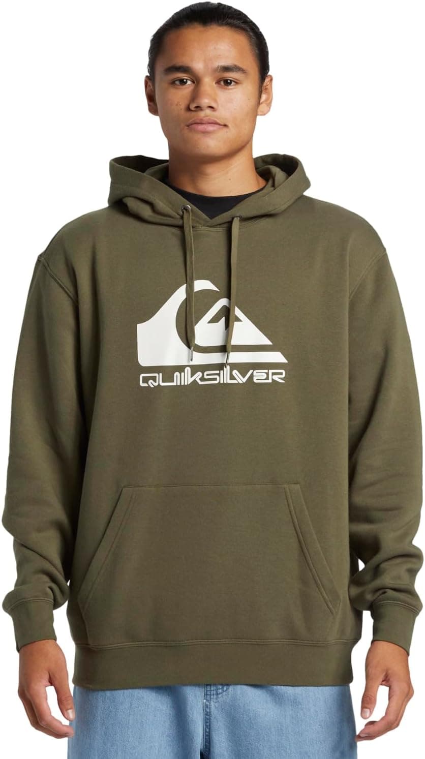 Quiksilver Sudadera com Capuz para Homem com Logótipo Grande