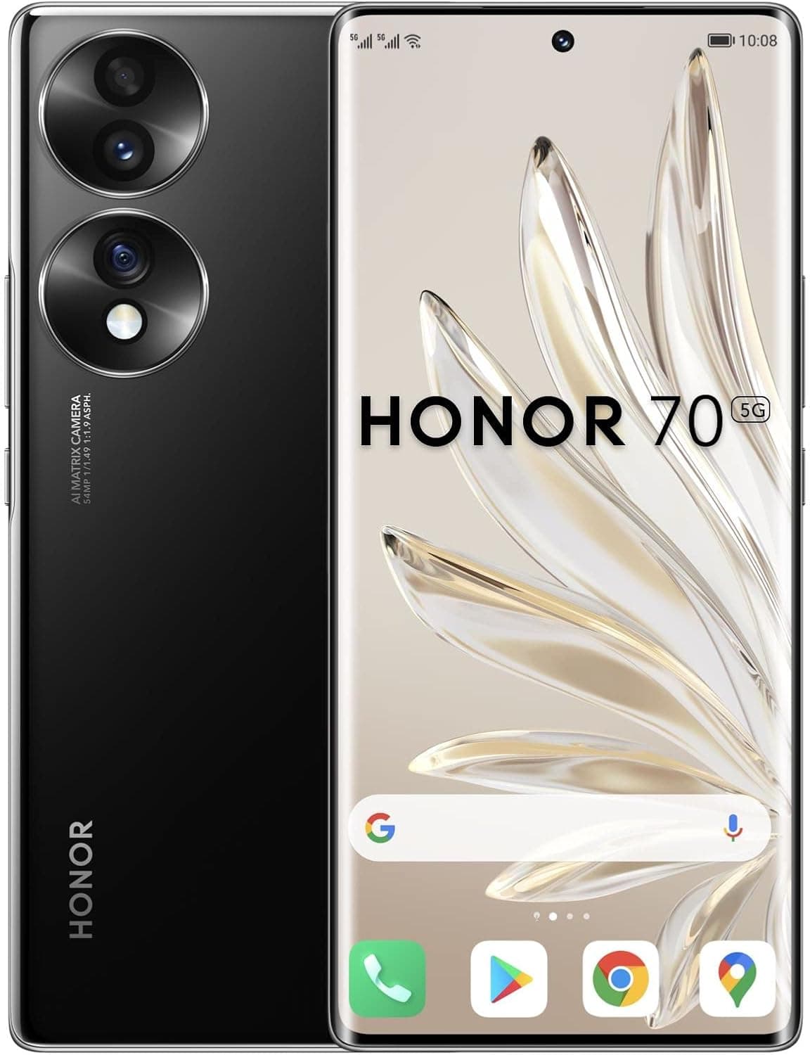 HONOR Smartphone, Midnight Black, 8+128GB