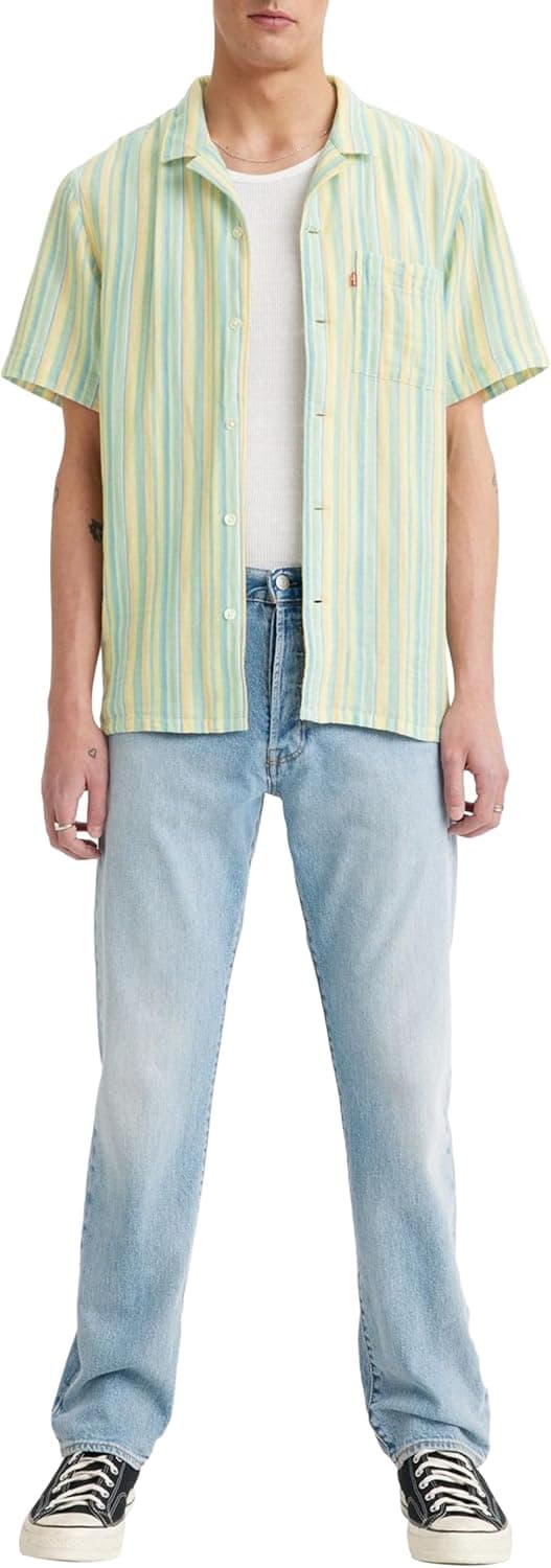 Calças de Ganga Levi's 501 Original Fit para Homens