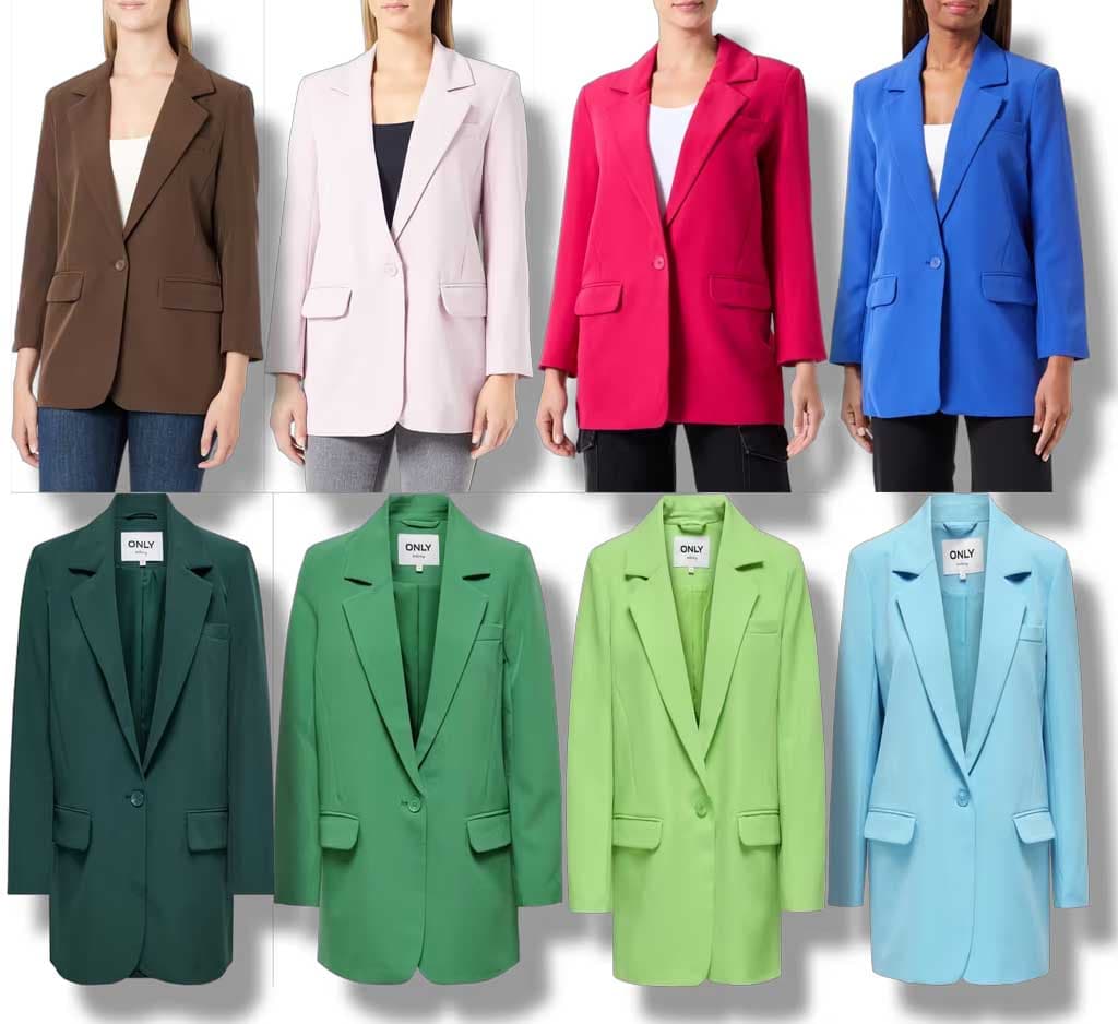 ONLY Blazer clássico ONLLANA-Berry Blazer
