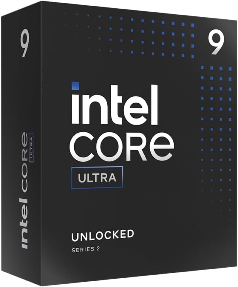 Intel® Core™ Ultra 9 processador para computadores de mesa de 285 K, 24 núcleos, 8 P-Cores + 16 E-Cores, até 5,7 GHz