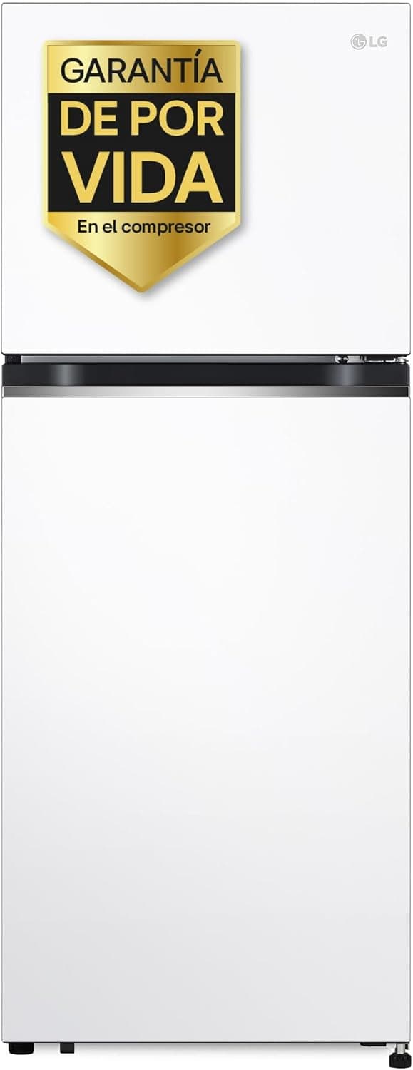 LG GTBV22SWGKD Frigorífico de duas portas, 1,45 m, classificação E, total sem rostos, portas de revestimento, branco 