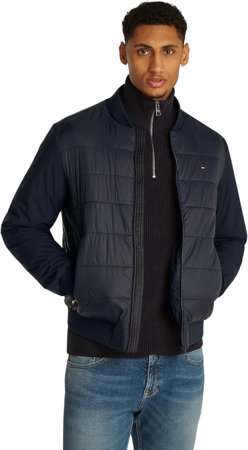 Tommy Hilfiger Casaco bomber homem misto quente