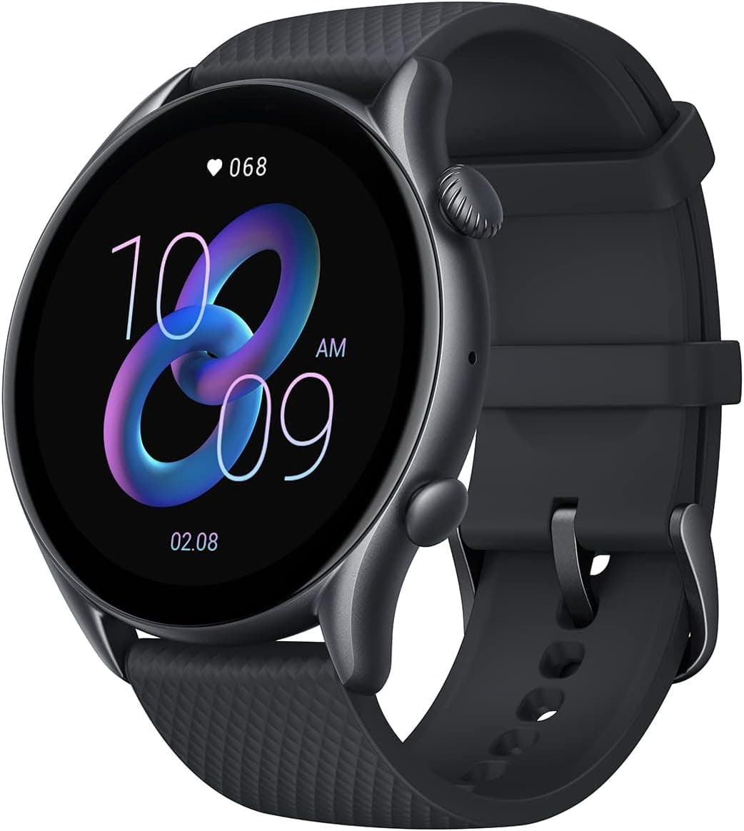 Amazfit GTR 3 Pro | Smartwatch desportivo com GPS, ecrã AMOLED, monitorização cardíaca e chamadas Bluetooth