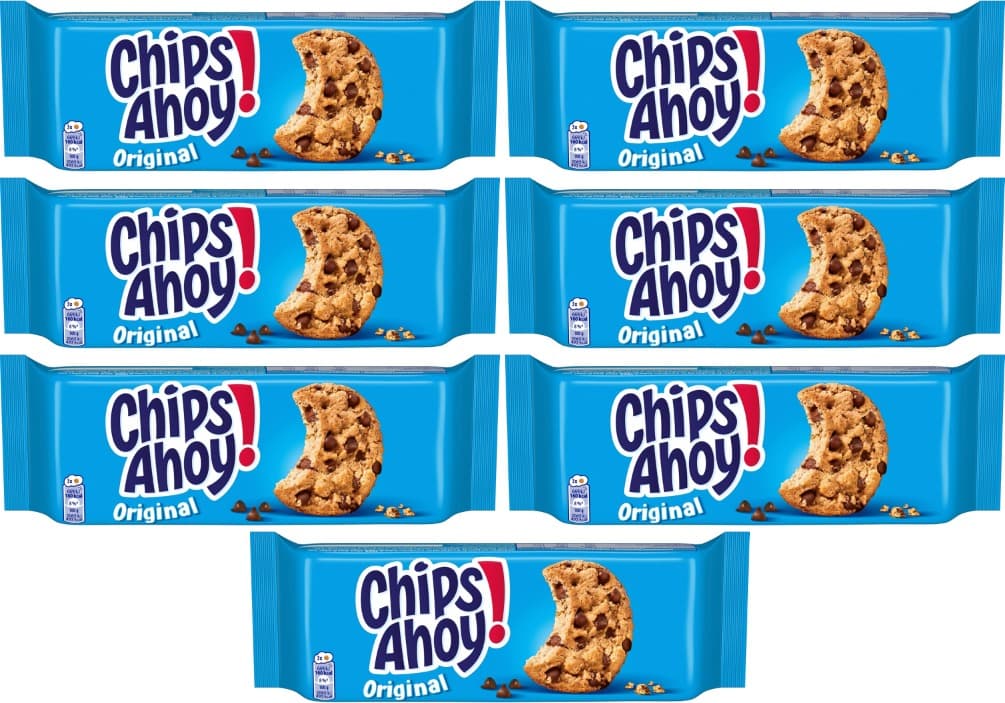 Chips Ahoy! Original bolachas bolachas bolachas americanas com pepitas de chocolate 128 g