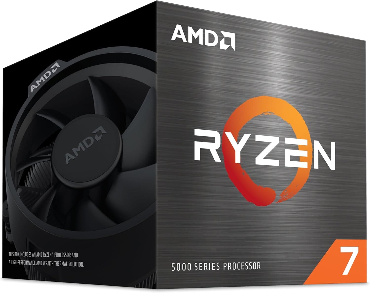 AMD Ryzen 7 5700 | Processador 8 núcleos 16 threads até 4.6 GHz com cooler Wraith Spire
