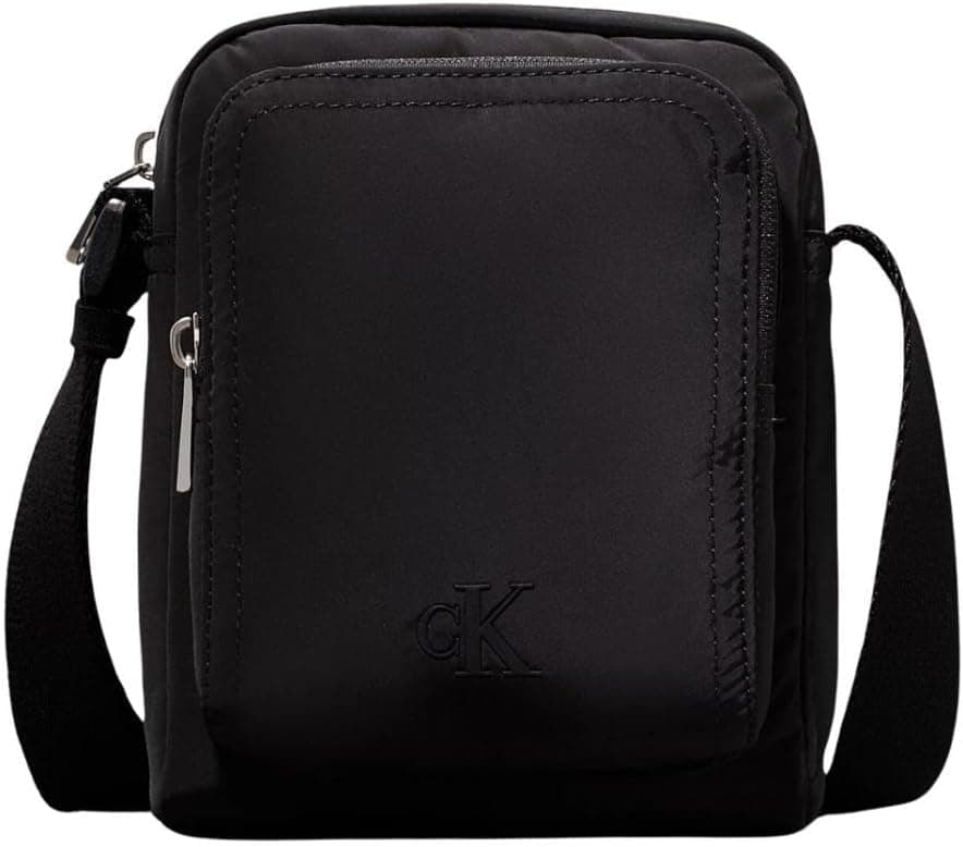 Calvin Klein Jeans Over Webbing REPORTER18 NY K50K512567, bolsa cruzada para homem, preto