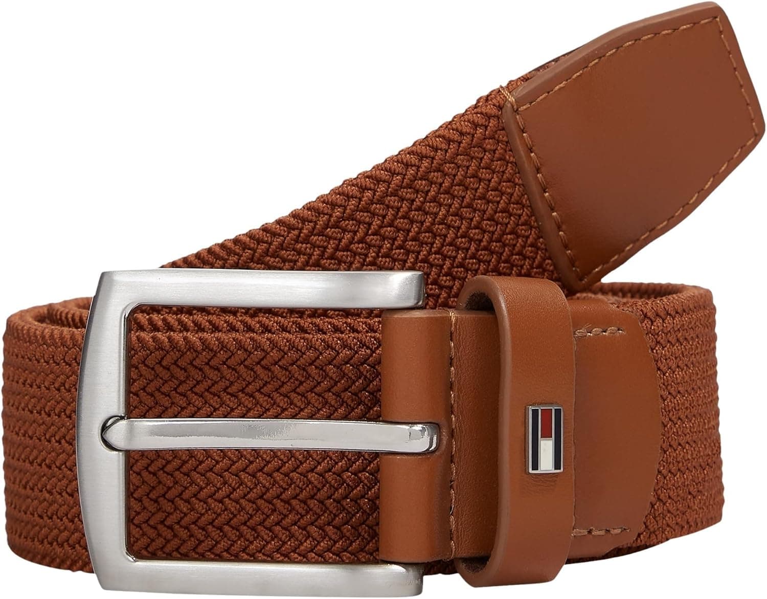 Tommy Hilfiger Cinto homem Denton Elastic 3,5 cm trançado
