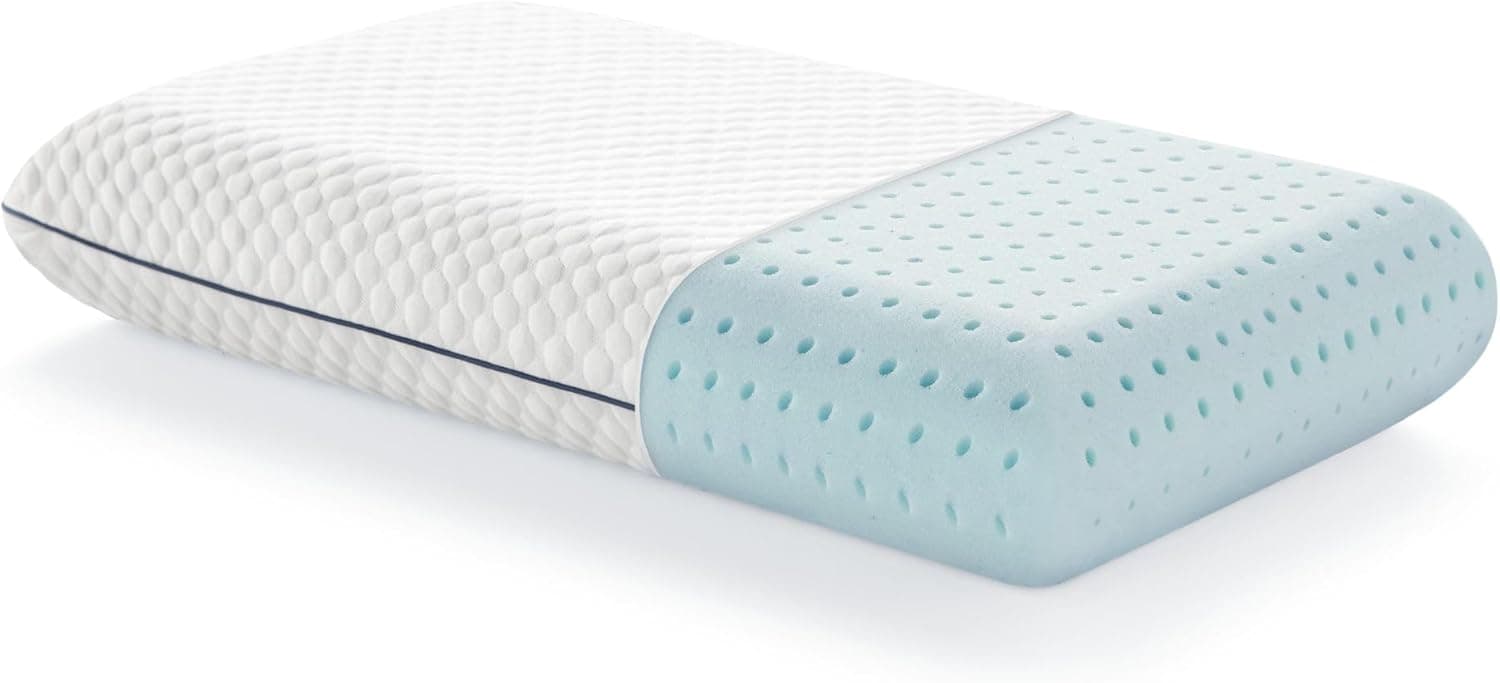 LUCID | Almofada viscoelástica 70 cm com gel refrescante e capa lavável