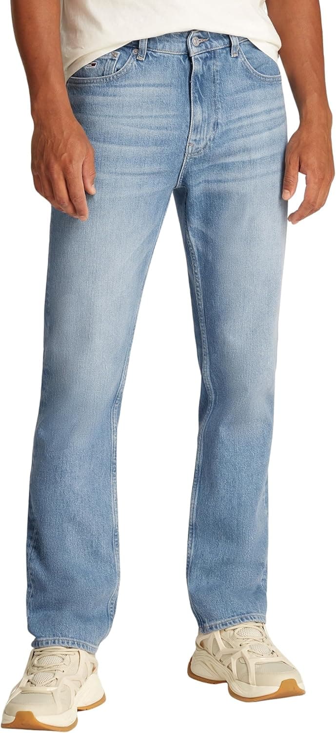 Tommy Jeans Calças de ganga homem Ryan Regular Straight Fit