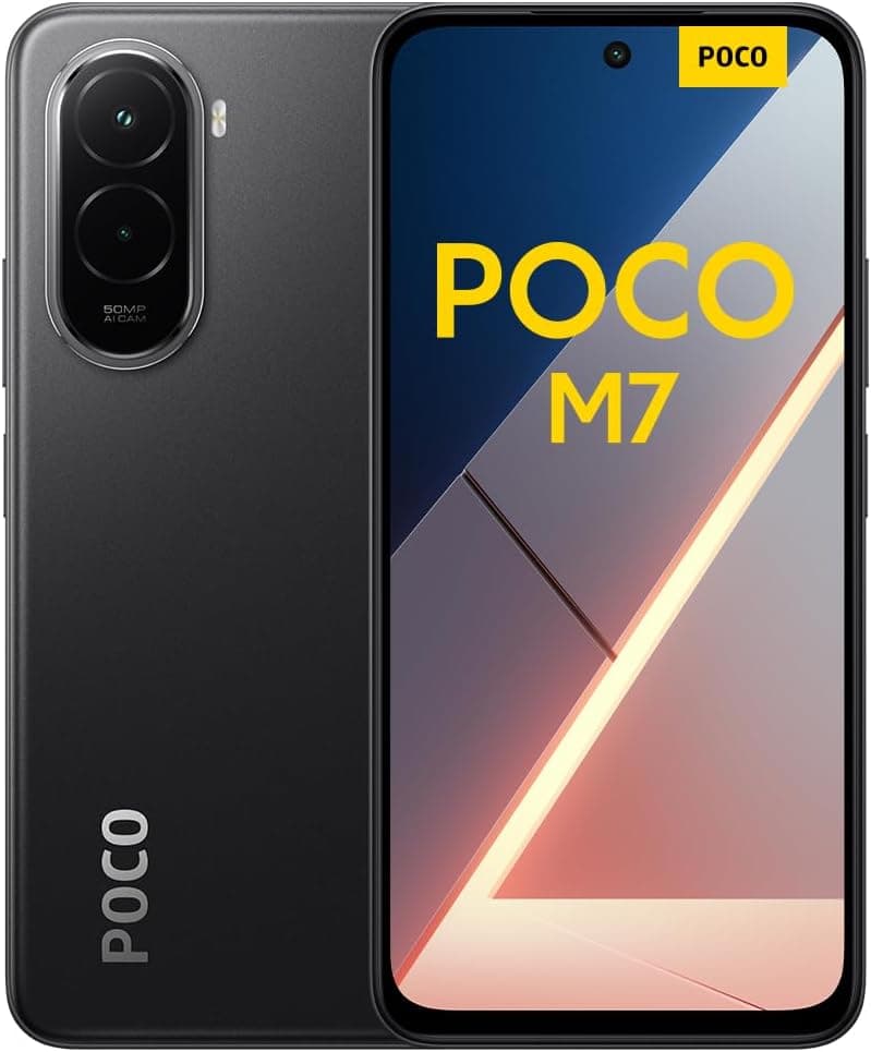Xiaomi POCO M7 | Smartphone 128 GB câmara dupla 50 MP e ecrã 6,9'' FHD+ carregamento rápido
