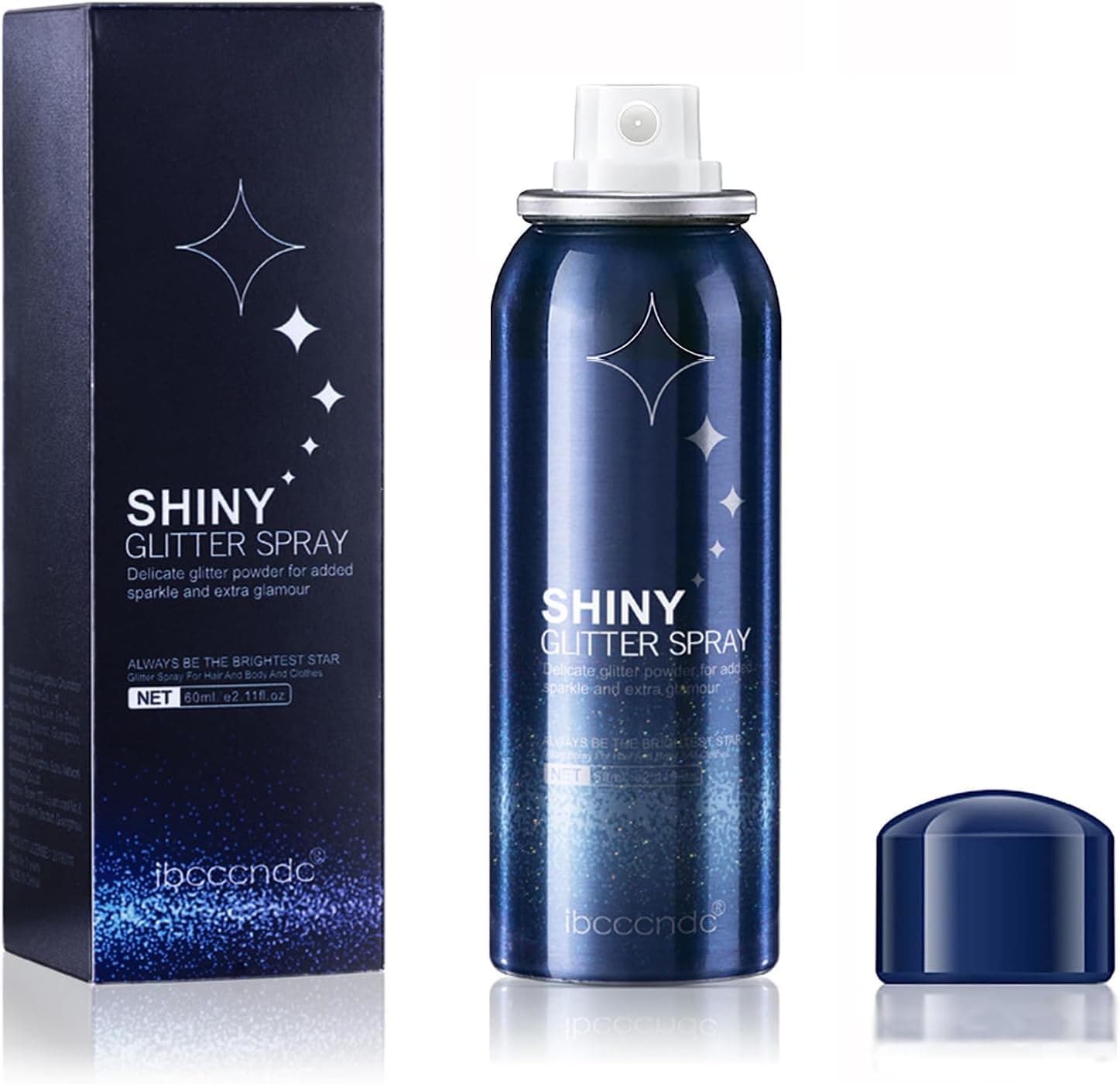 Joyeee Roupa em spray roxo, spray purpurina, glitter spray para corpo e cabelo, secagem rápida impermeável purpurina para festa, festival, máscara, Halloween purpurpurina, maquilhagem (60 ml)