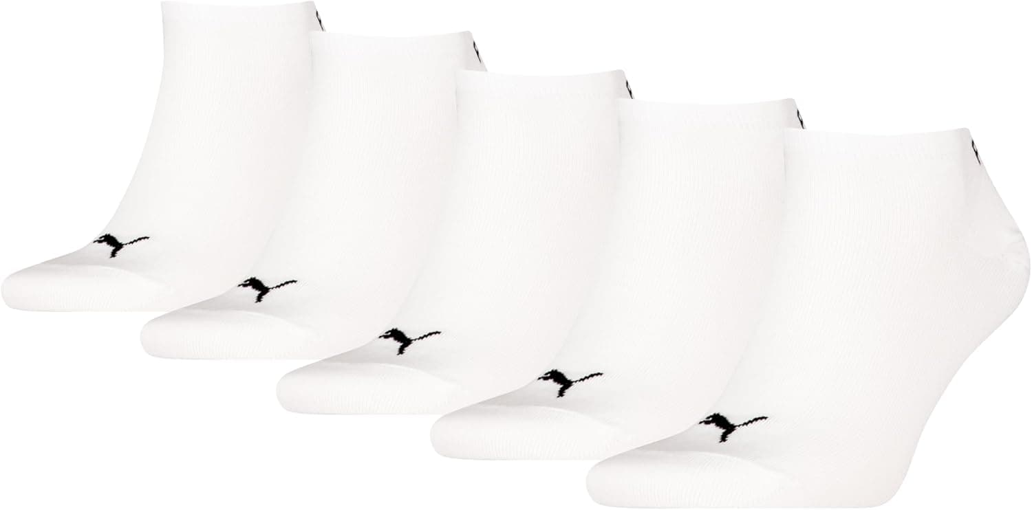 Puma Sportsocken Invisible 3P Meias para adulto unissexo, conjunto de 3 pares