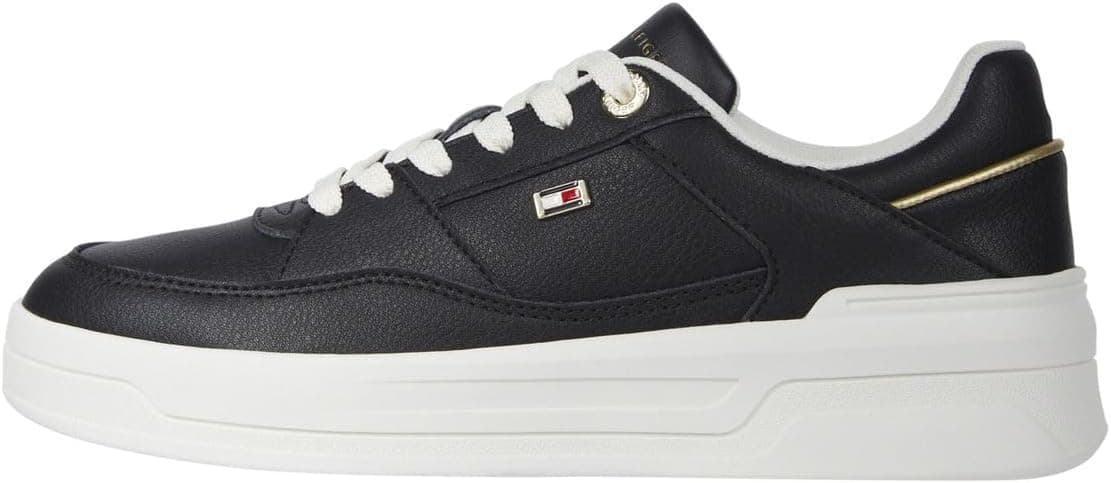 Tommy Hilfiger Runner Sapatilhas Essencial Basket Low Top para mulher