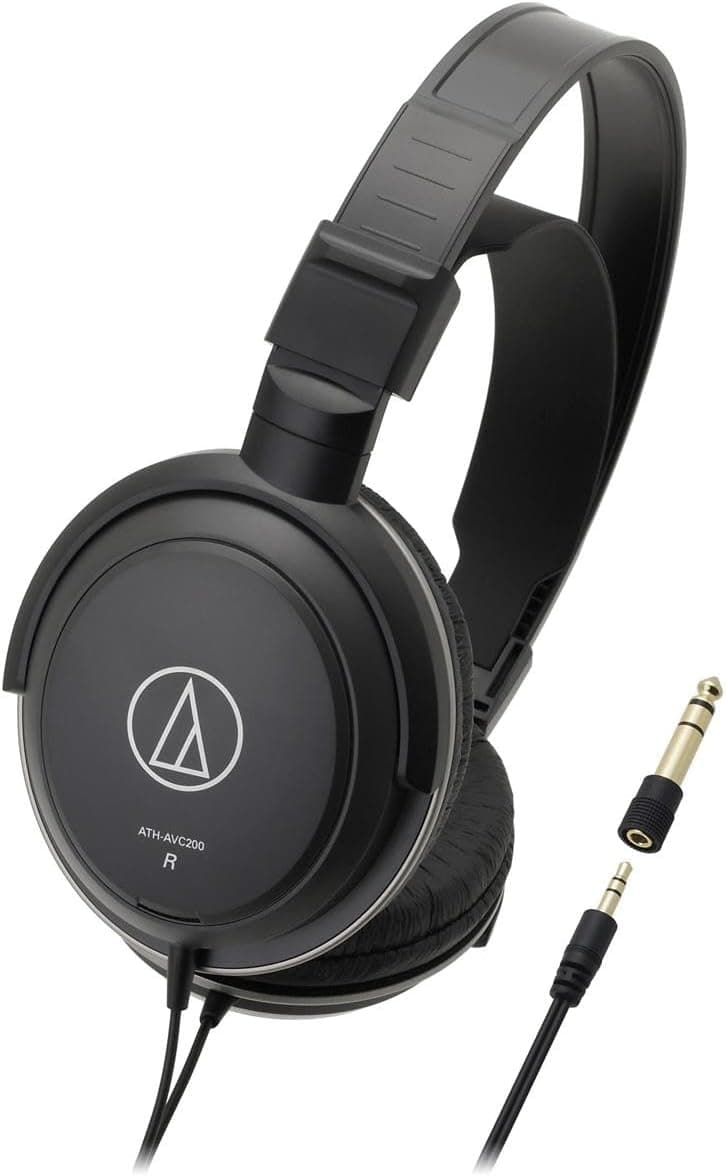 Audio-Technica SonicPro Home Studio Auriculares fechados na orelha, preto