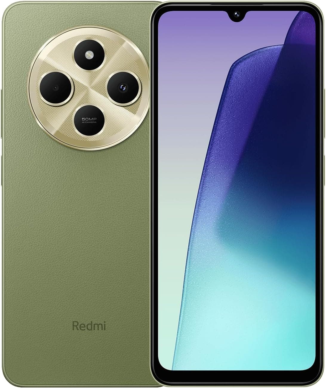 Redmi 14C 4GB 128 GB verde, smartphone Android, 2,0 GHz, 6,88" Display, 50 MP AI câmara dupla, 5160 mAH Battery, 18 W Fast Charging