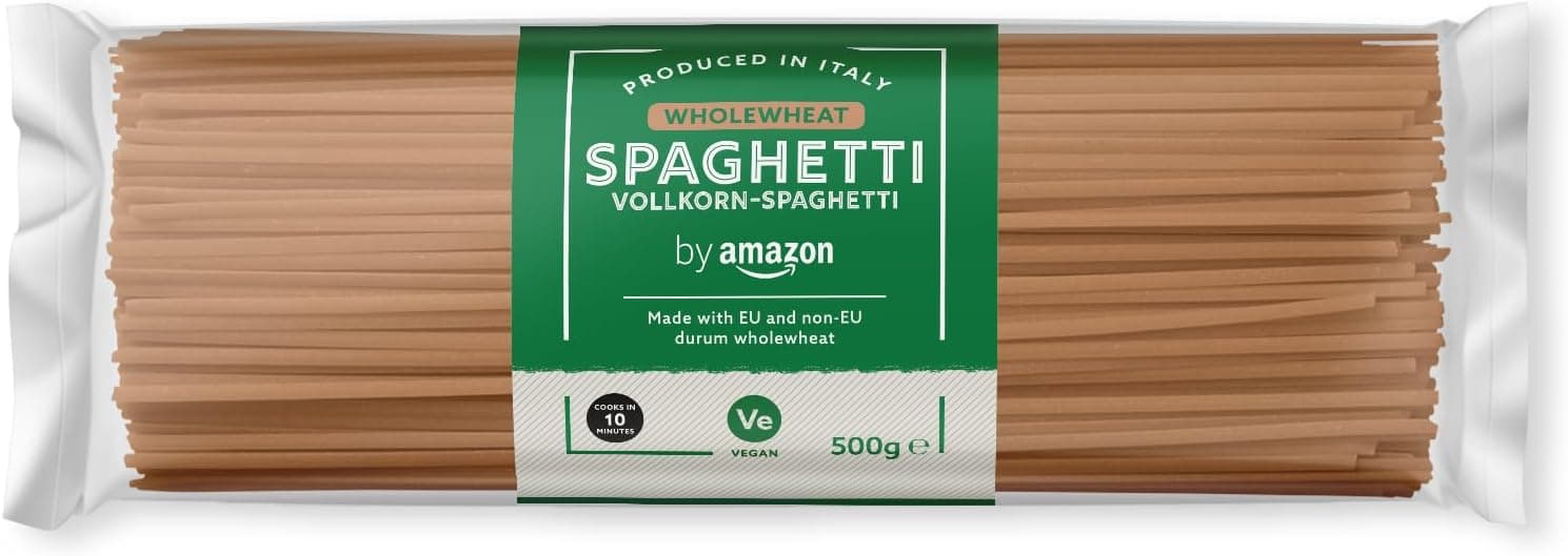 by Amazon Spaghetti Integral | Massa esparguete integral 500 g