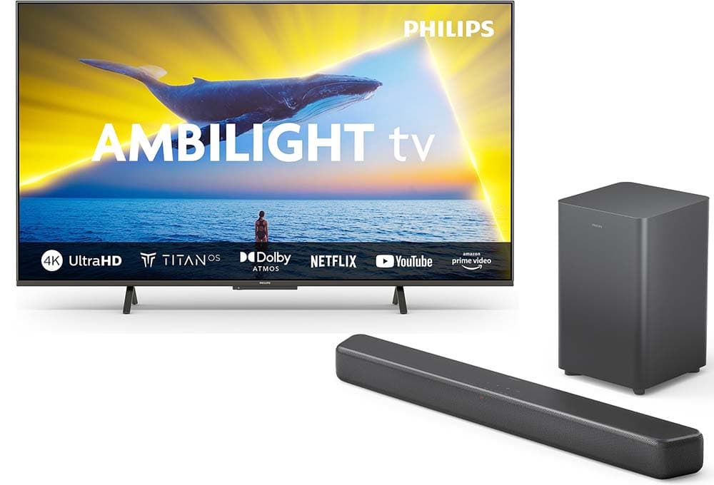 Philips Ambilight 43PUS8109 Smart TV 4K LED TAB5309 Barra de som