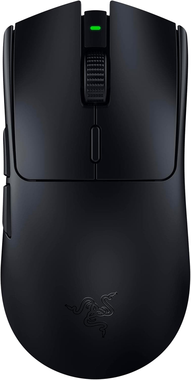 Razer Viper V3 HyperSpeed Rato sem fios para desportos (sensor óptico Focus Pro 30K, bateria de até 280 horas de duração, interruptores mecânicos de rato Gen-2, verdadeira sondagem de 4000 Hz) preto