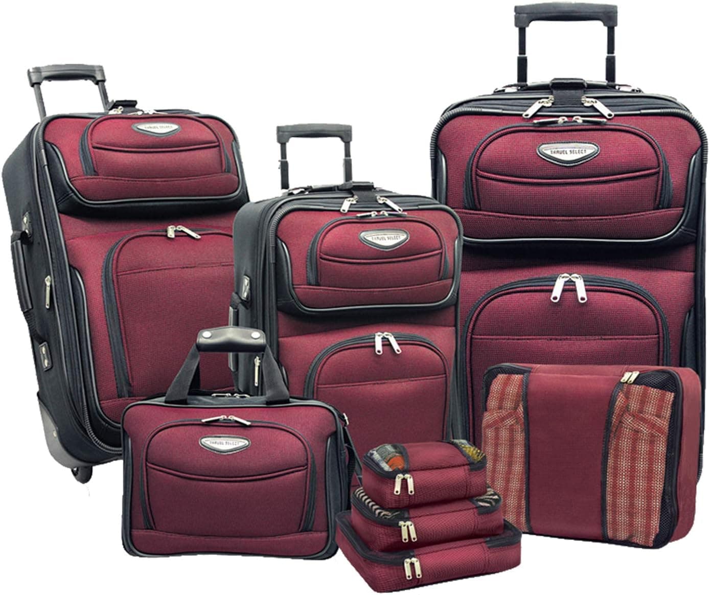 Travel Select Amsterdam Bagagem vertical extensível com rodas
