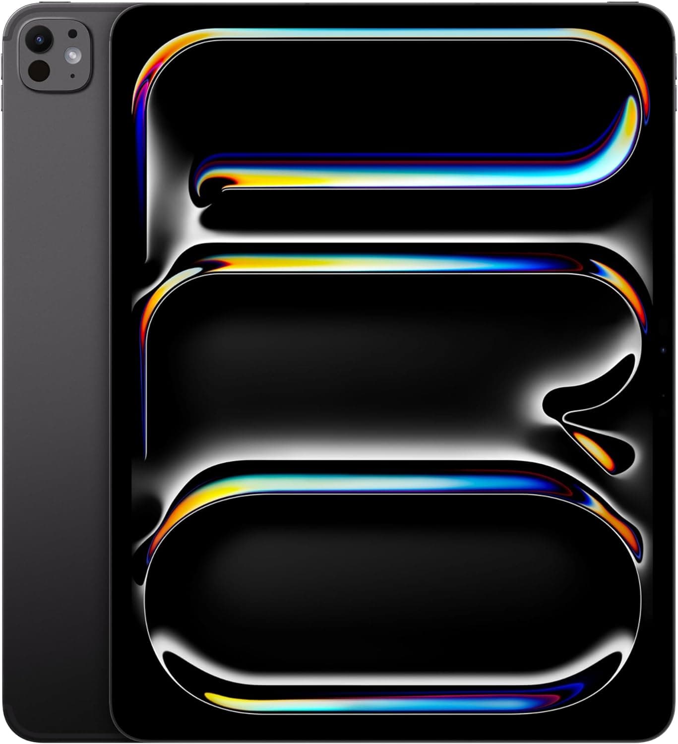 Apple iPad Pro de 13 polegadas (M4): XDR, ultra Retina, 1 TB, câmara frontal de 12 Mpx horizontal e traseira de 12 Mpx, Wi Fi 6E e 5G, autonomia do sol ao sol, vidro padrão - preto espacial