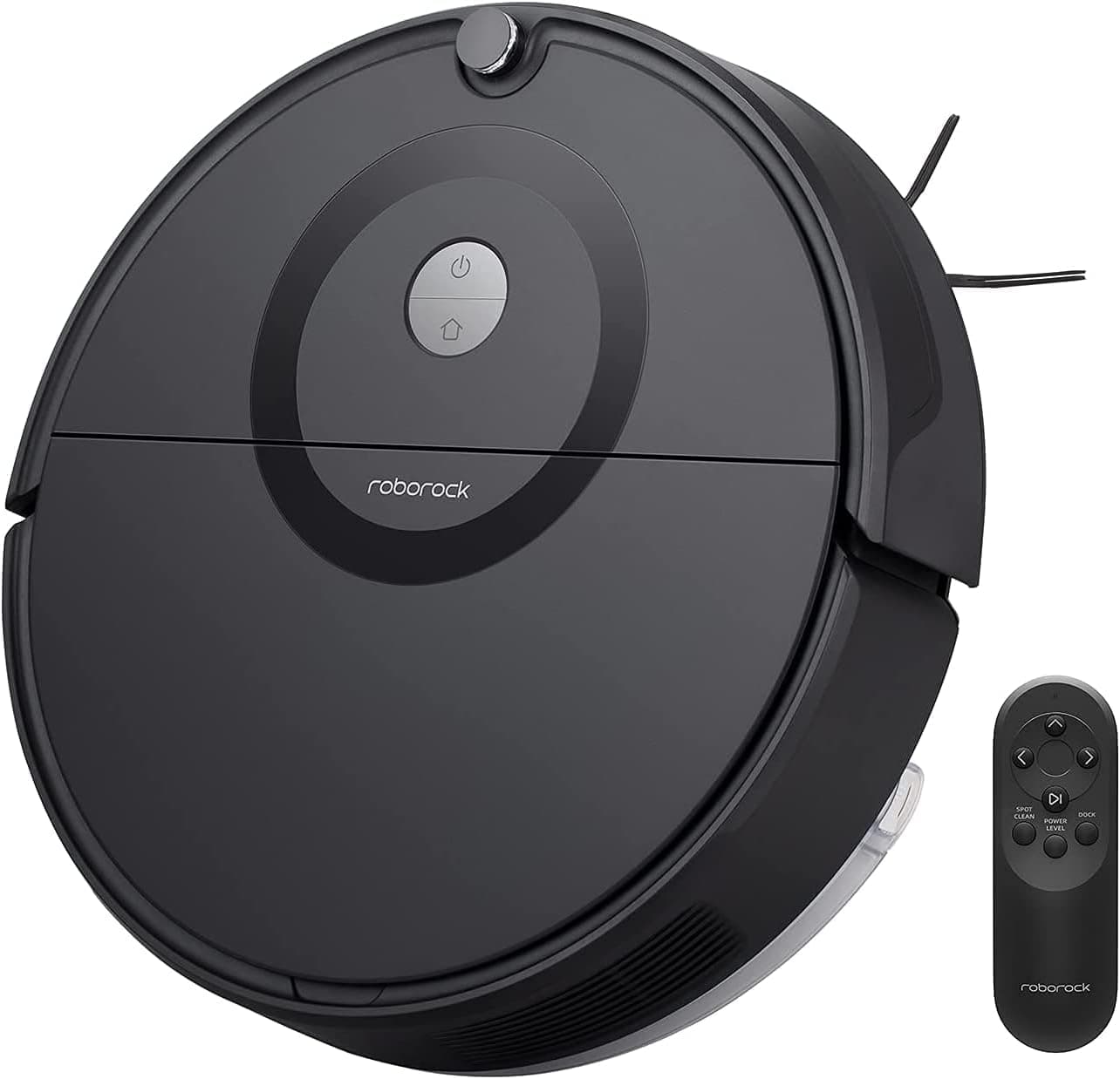 Roborock E5 Robot aspirador e roupa para todos os pavimentos com controlo remoto e aplicação/voz (2500Pa, 200 min de duração, 640 ml pó / tanque de água 180 ml, carro. Sistema de caminho giroscópico)