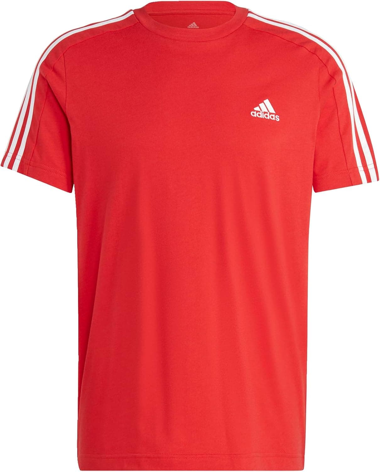 adidas Essentials Single Jersey 3-Stripes t-shirt para homem