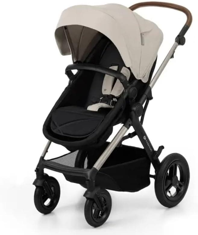Kinderkraft MOOV 2 AIR Cadeira de carro 4 em 1, Mink PRO I-Size, MINK FX, sistema de viagem, carrinho de bebé, carrinho de passeio, dobrável, para recém-nascido, desde o nascimento até aos 3 anos