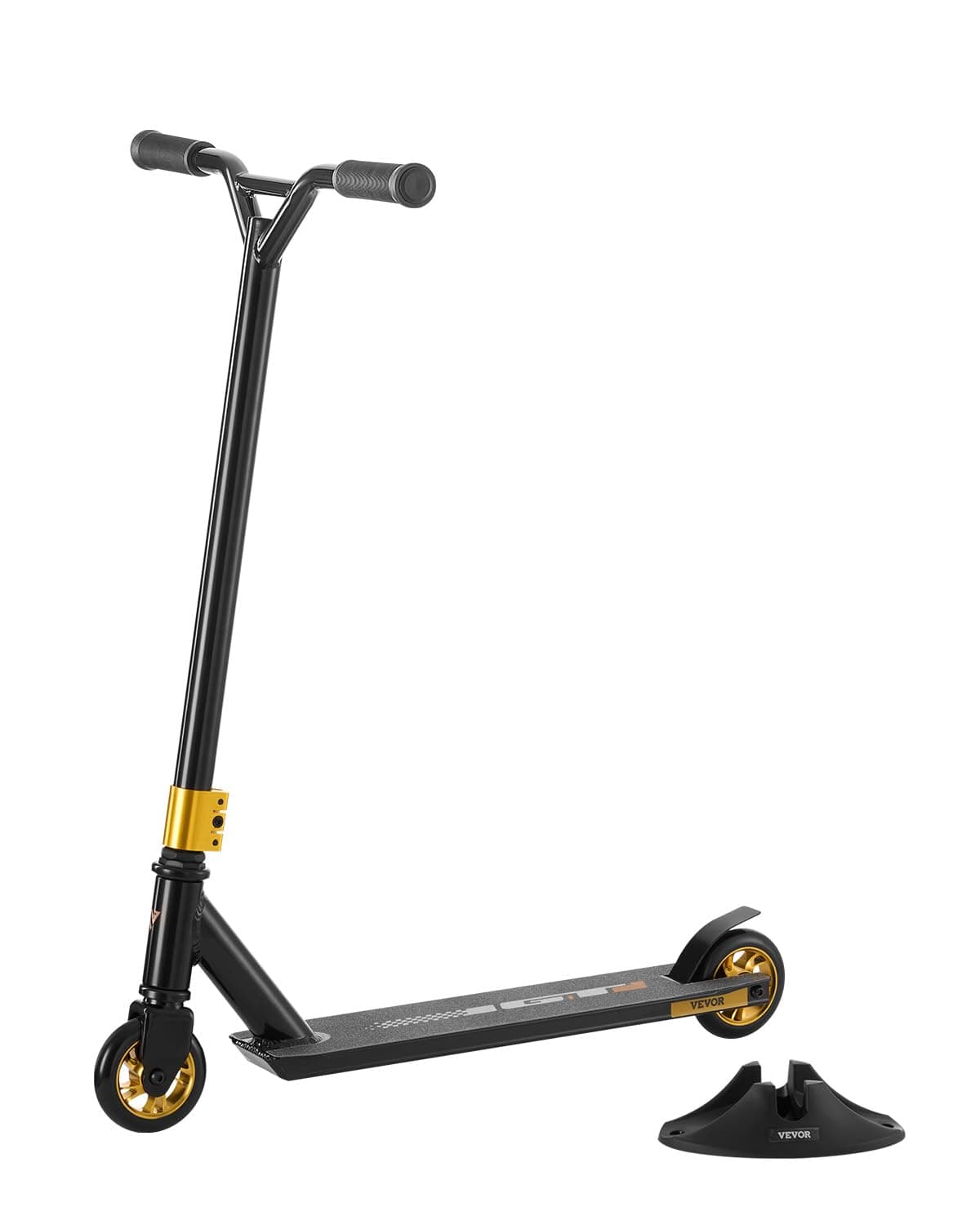 VEVOR Scooter crobático para crianças de 11 a 13 anos skate de truques rodas de PU de 100 mm skate de cidade para iniciantes e intermediários plataforma de alumínio leve, rolamento ABEC-9