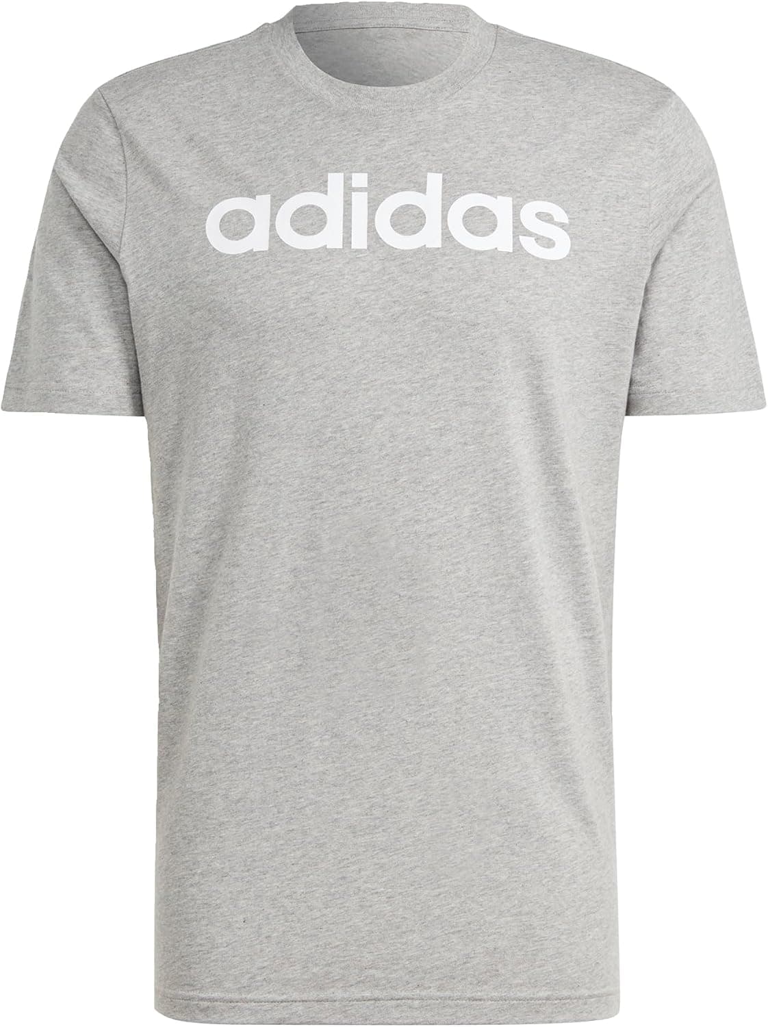 Adidas Essentials Linear | T-shirt de manga curta para homem em algodão
