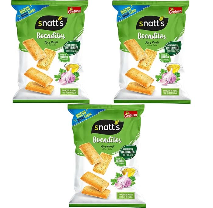 Snatt's Petite alho e salsa, 110 g x 3